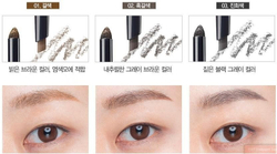 The Saem Eco Soul Pencil & Powder Dual Brow карандаш-пудра для бровей