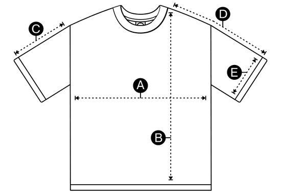 Футболка HAIDED Offline day rlxd hw tee чёрный