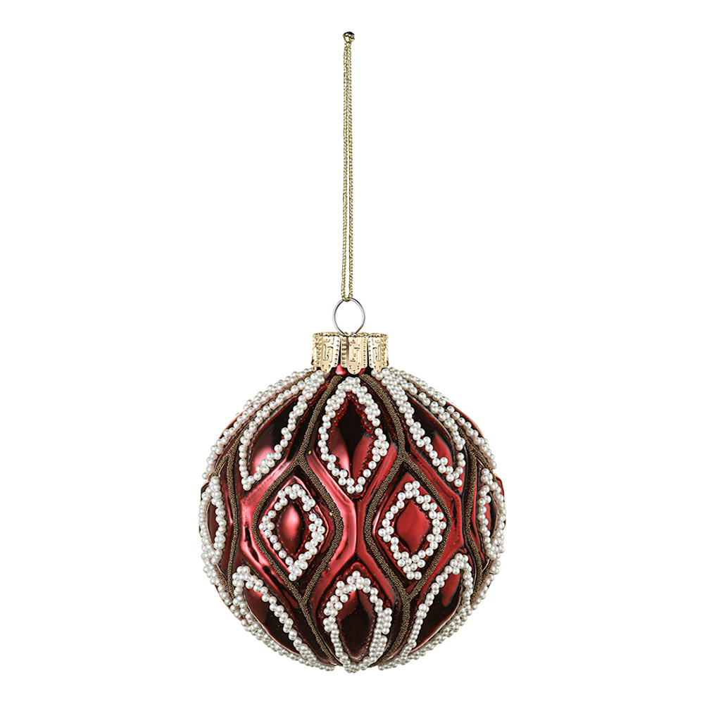 Набор ёлочных украшений Vitrage из коллекции New Year Essential, 7 шт.