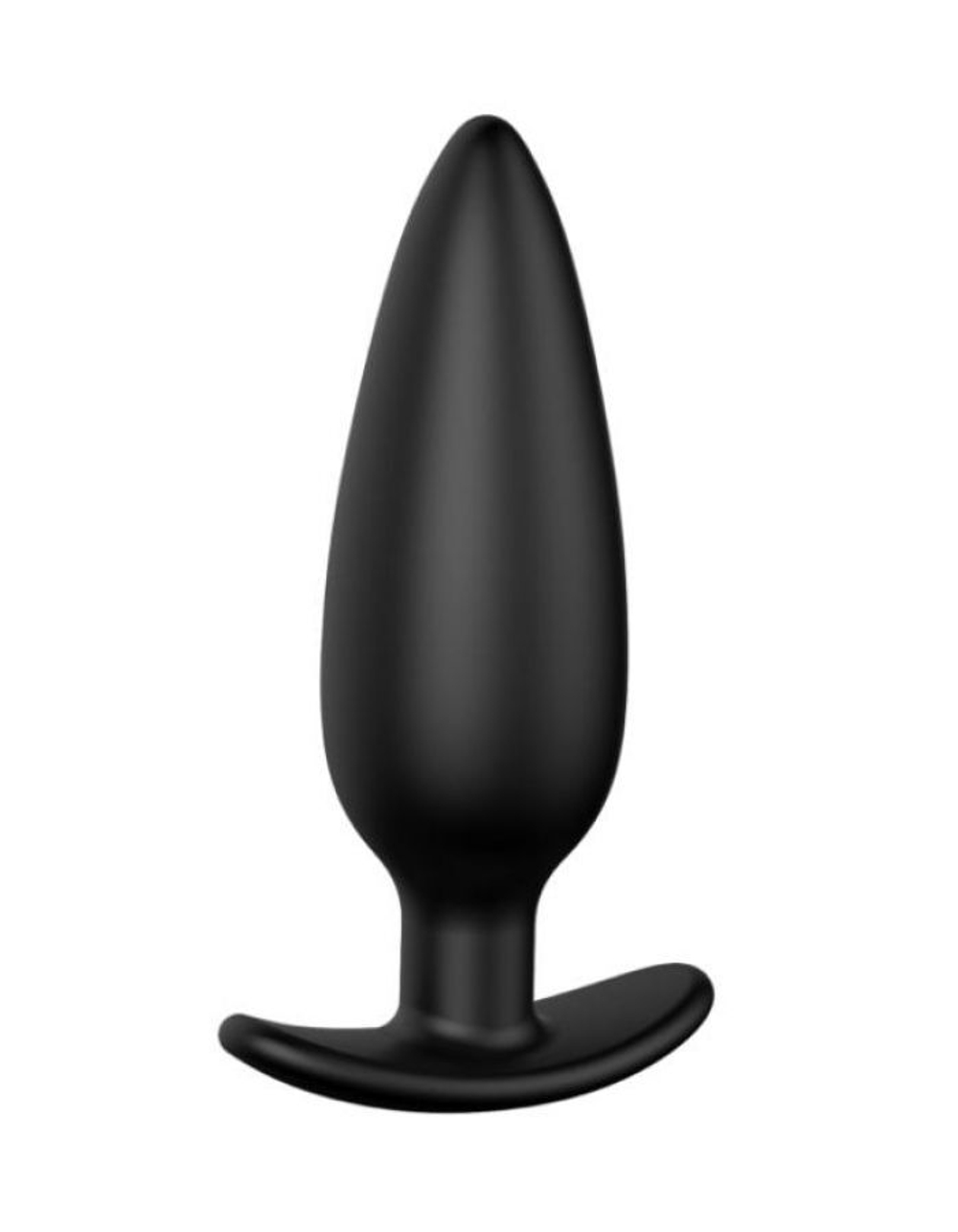 Черная анальная пробка №07 Self Penetrating Butt Plug - 12 см.