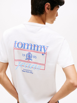 Футболка Tommy Jeans Heritage Crest Ecru