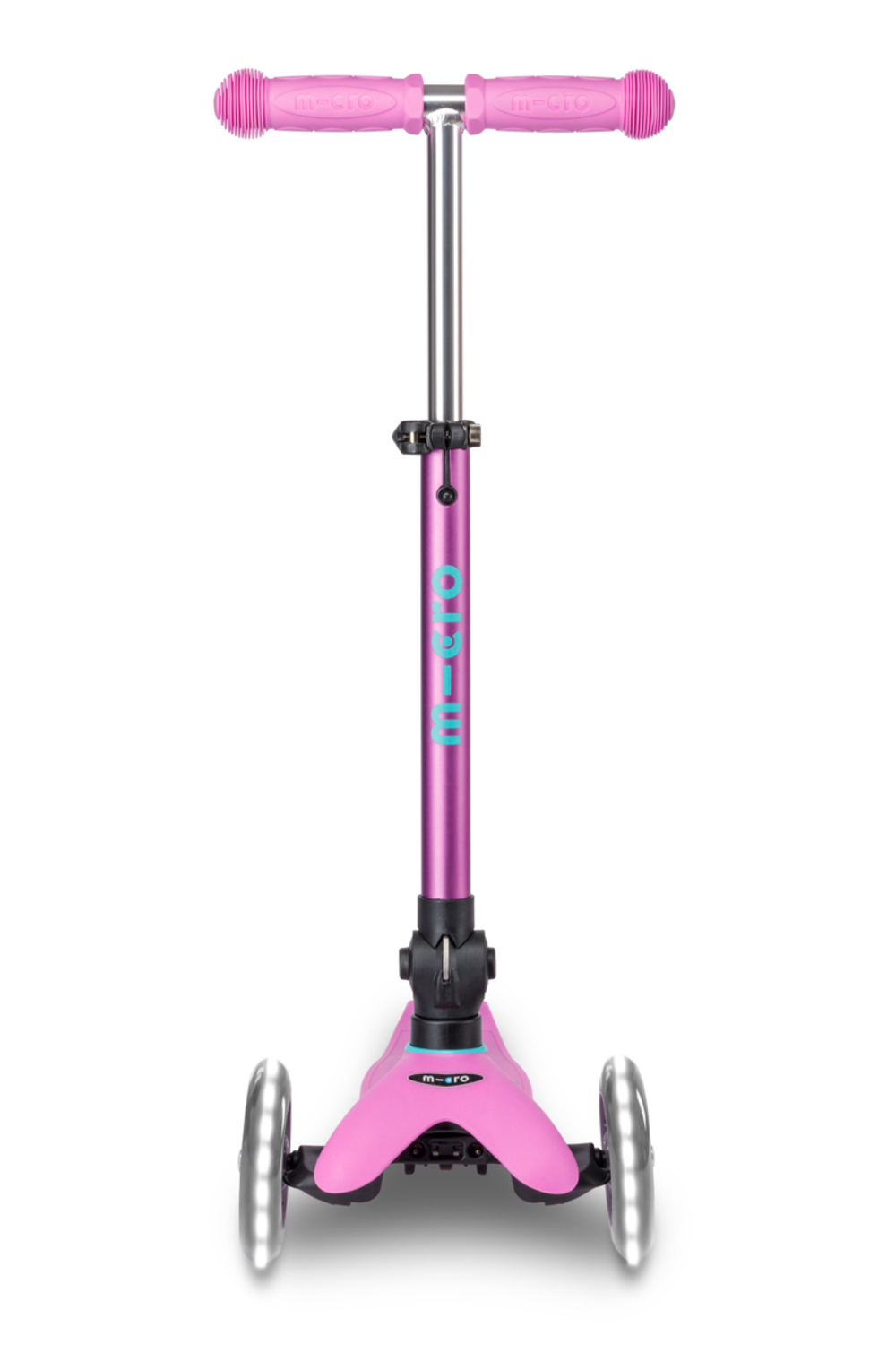 Самокат Mini Micro Deluxe складной LED лавандовый