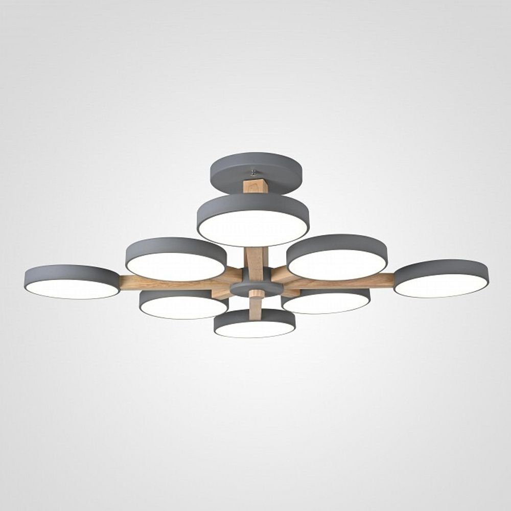 Люстра на штанге Imperiumloft TURNA Gray TURNA-B01