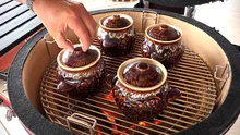 Керамический гриль Kamado Joe Classic Red, 46 см, красный, с ножками и столиками