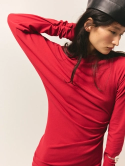 Платье с драпировками