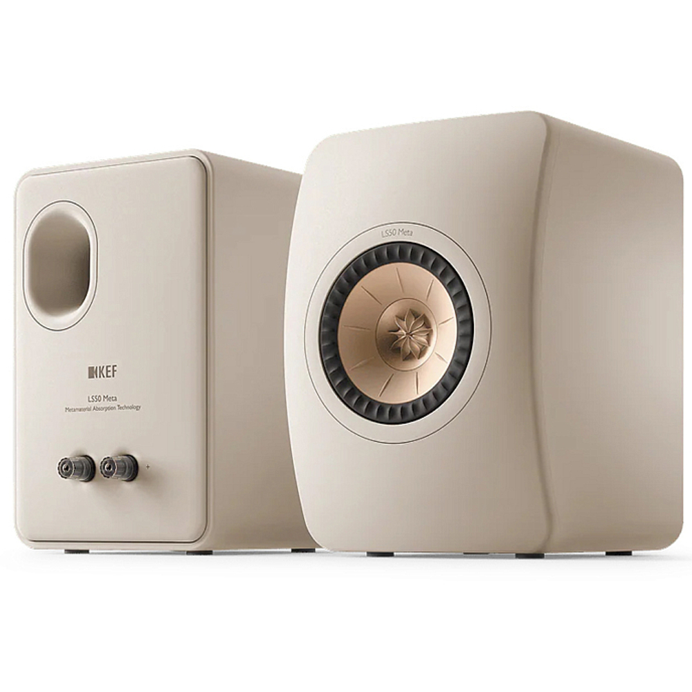 KEF LS50 Meta Sand Shell двухполосная полочная пассивная акустическая система (пара)