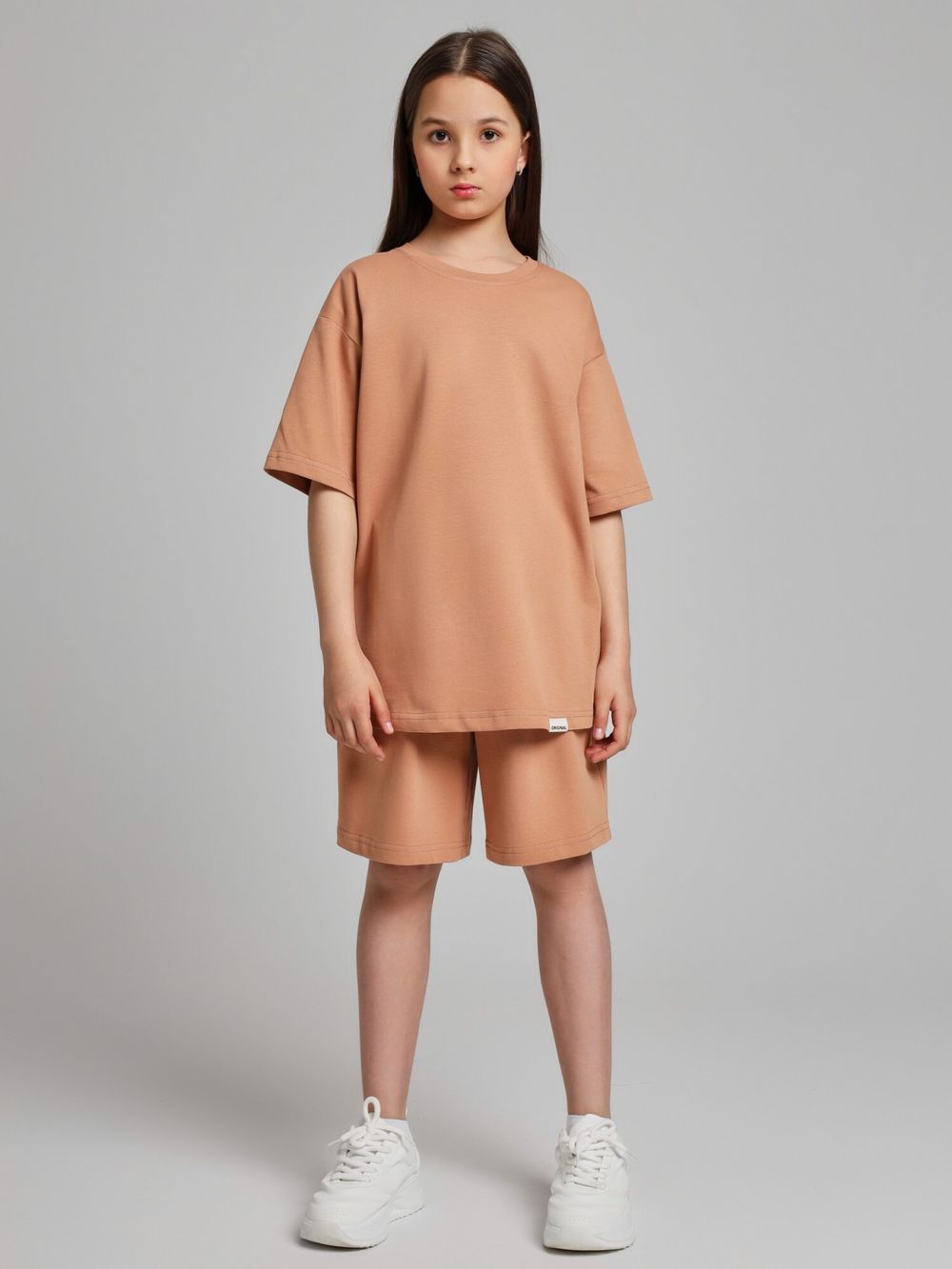 Костюм для девочки Азарт-1 Виотекс КОРИЧНЕВЫЙ