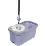 Набор для уборки «Селфи» Практик (ведро с отжимом, швабра, две насадки) в цветной коробке ZY020