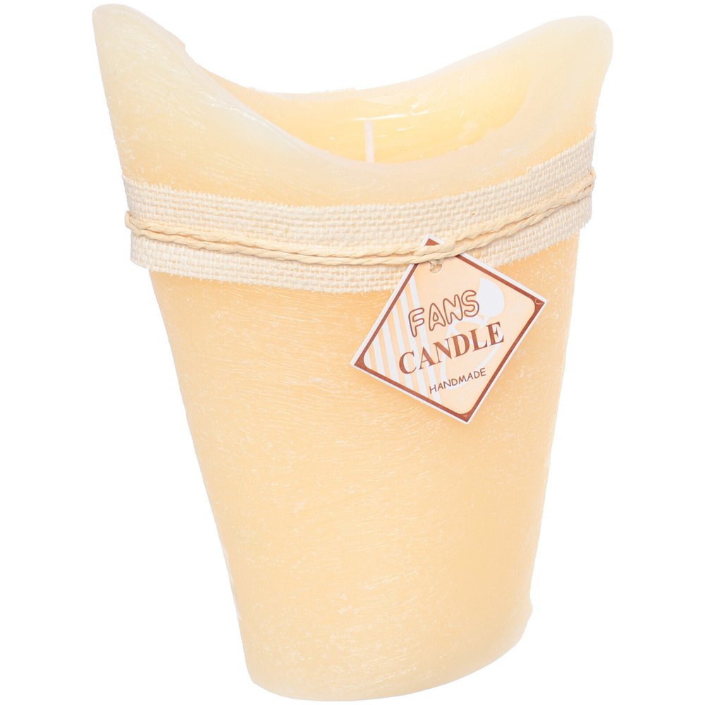 Свеча «Honey story» 12*18см цвет белый F-3008