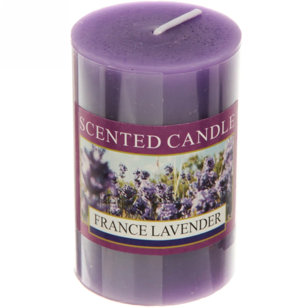 Свеча «Fantasy-Лавандовое поле» 4,8*7,5см YZ004