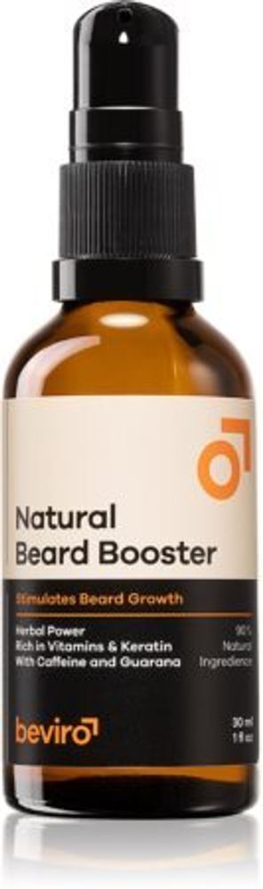 Beviro уход, ускоряющий рост волос на лице Natural Beard Booster