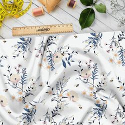 Ткань поплин красиво в цветнике