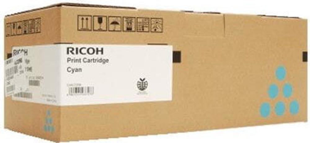 Ricoh 821262 тонерный картридж Подлинный Голубой 1 шт