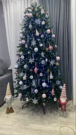 Узкая ель искусственная «Веста» (Литая хвоя) от 1,5 м до 3 м