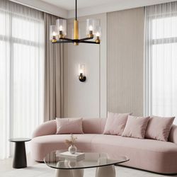 Люстра на штанге Freya Ombre FR2051CL-05BBS