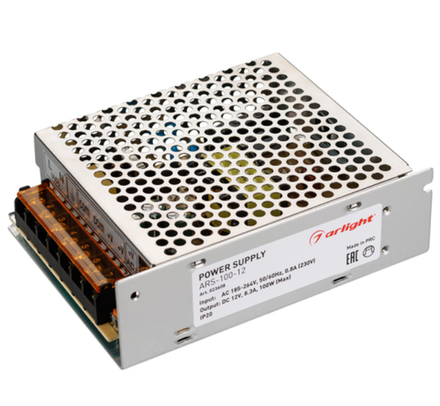 Блок питания 12V/8.3A 100W
