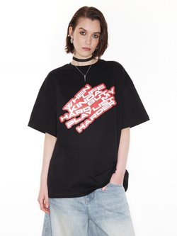 Футболка Harder, черная