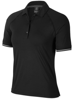 Женское поло Nike Court Essential Polo W - black/white