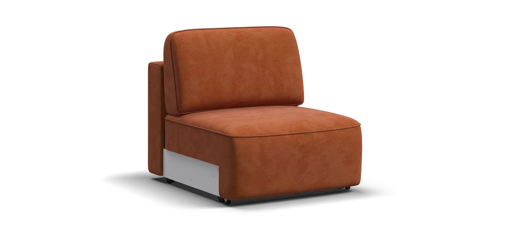 Кресло KING MODOOL Велюр Alkantara оранж