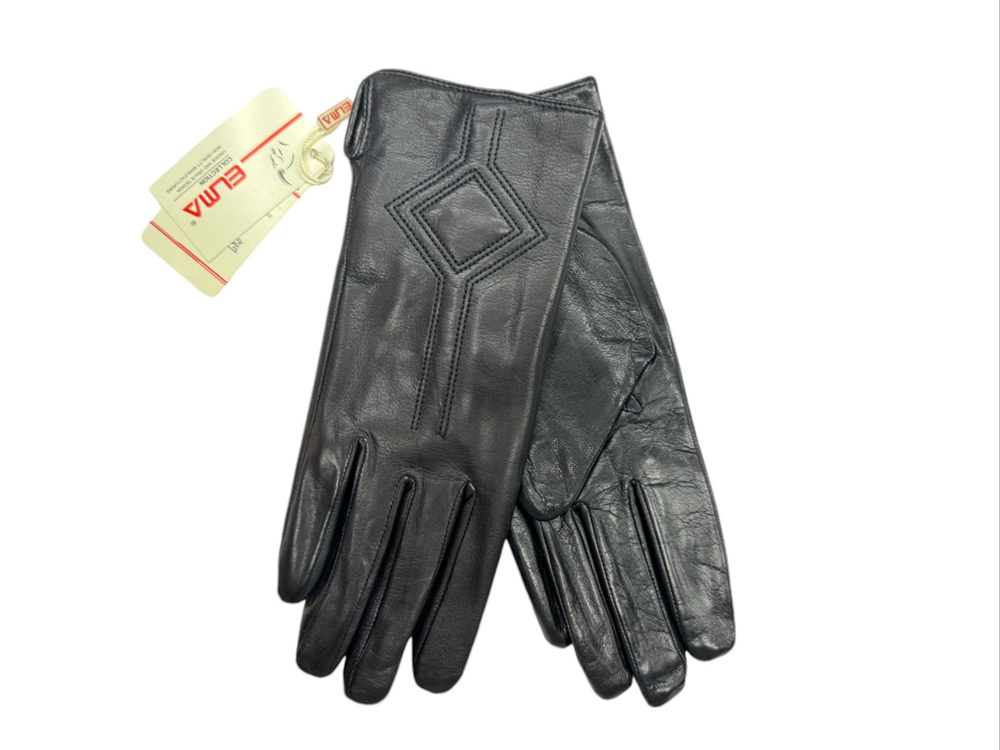 Перчатки.Женские.Материал верха: Кожаные люкс качества.Подклад: Плюш-флис.В упаковке 5 шт.