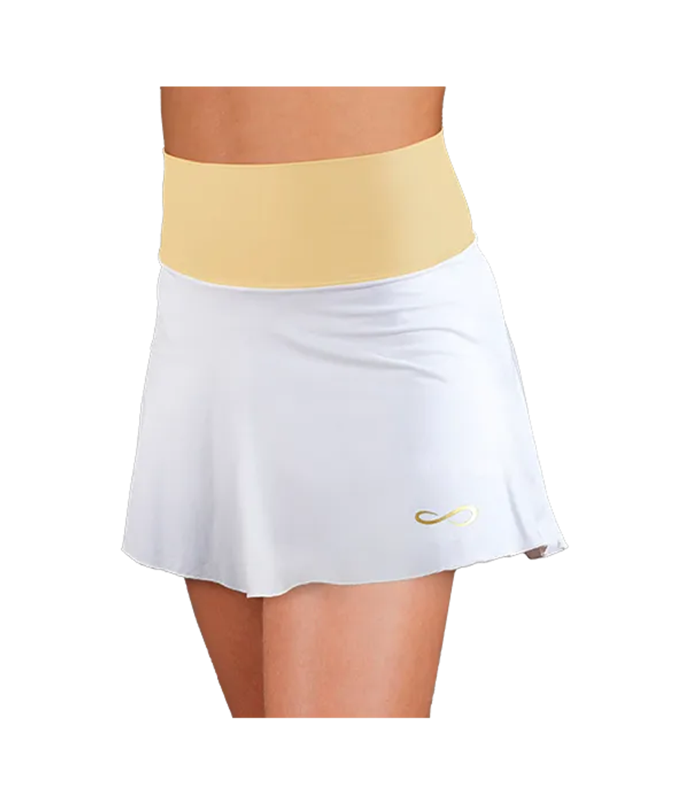 Юбка Endless Lux Junior White-Gold 2025 для падел