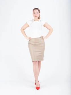 Юбка женская кожаная, юбка кожаная