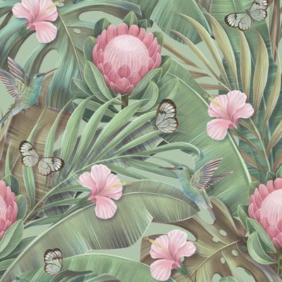 Тропические цветы