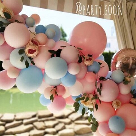 Органик гирлянда с цветами