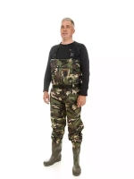 Забродники Вейдерсы Waterskin Camo pvc w/felt boot