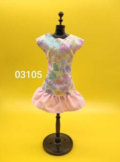 Одежда для куклы Барби винтаж платье 03105