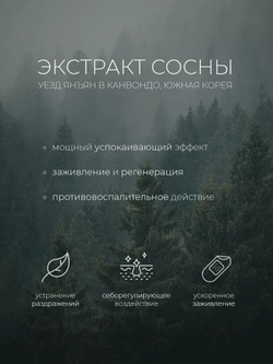 Тонер с экстрактами сосны и центеллы для проблемной кожи Round Lab Pine Calming Cica Toner 250 мл