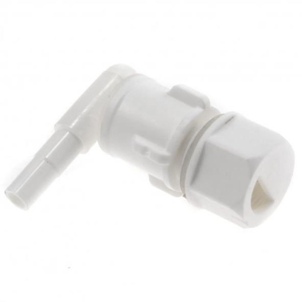 Кран пластиковый 3/4" с насадкой-дрожжеуловителем