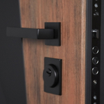 Стальная дверь "Макс 3D" с зеркалом (адаптивная замковая часть). Заказная модель.