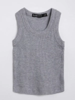 Серая майка детская для мальчика в сад