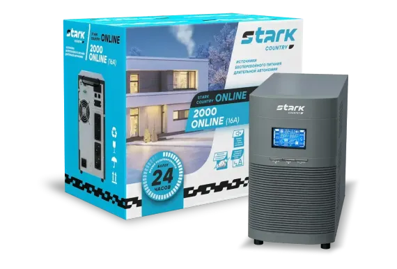 Комплект ИБП SC 2000 online + GPL 12-40 х 4 шт.