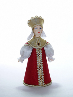 Кукла сувенирная фарфоровая Княгиня