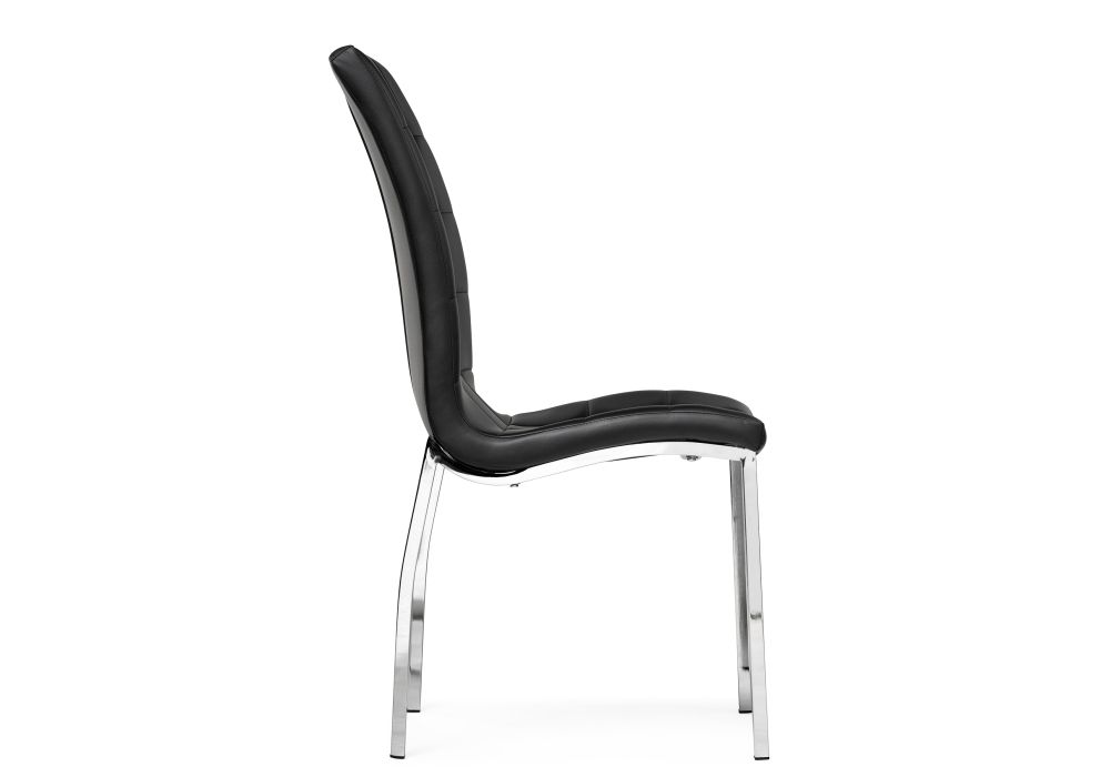 Стул на металлокаркасе DC2-092-2 black / chrome
