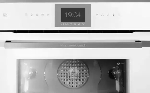 Компактный духовой шкаф Kuppersbusch CBP 6550.0 W3 Silver Chrome