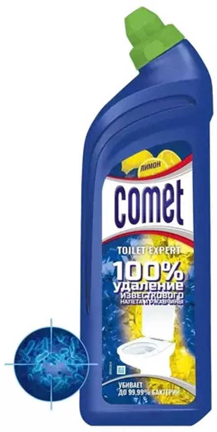 Comet гель для туалета Expert лимон, 0.7 л