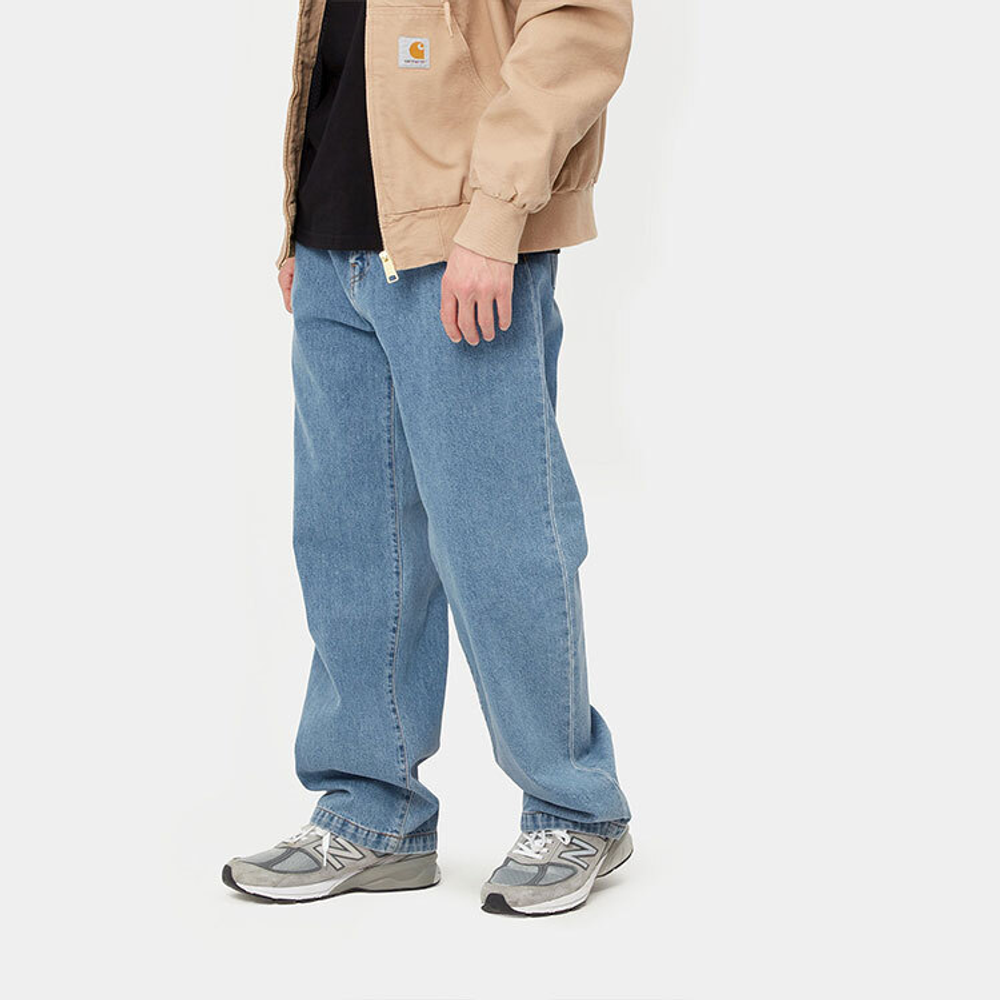 Carhartt WIP Logo Patch Wide Leg Jeans