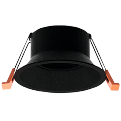 Светильник MR16 MOON круг черный, D93*85*45 мм, 100 шт/кор