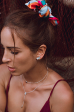 Серьги-пусеты «Невесомость»