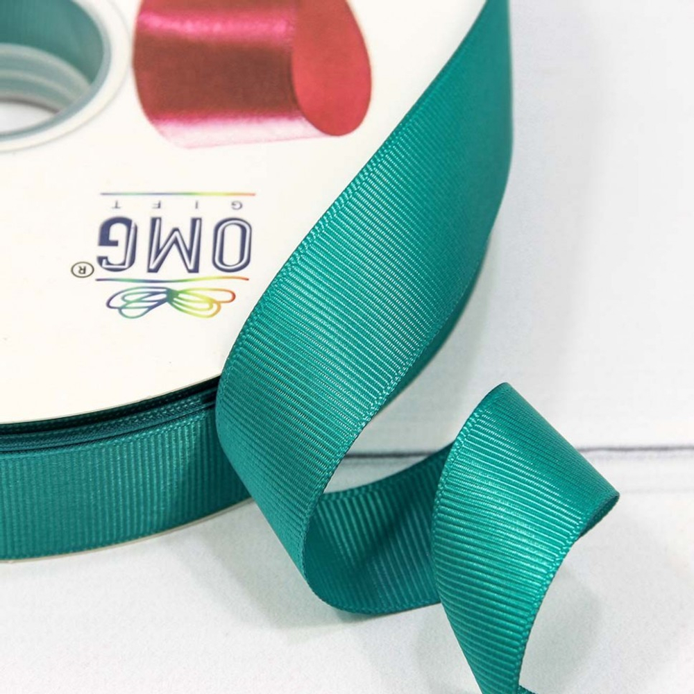 Лента Репсовая 2,5см х 110м (Бирюзовый)