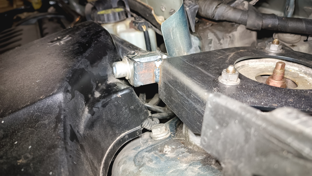 Распорка передних стоек Peugeot 407 (ПОД ЗАКАЗ)