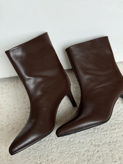 Ботильоны из натуральной кожи