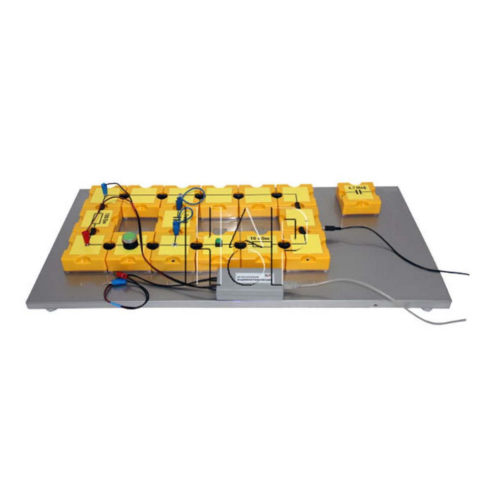 Учебный экспонат Определение емкости конденсатора по осциллограмме его разряда через резистор