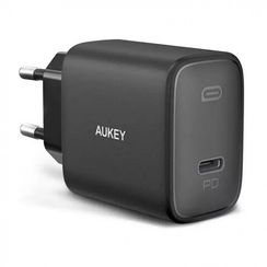 Сетевое зарядное устройство Aukey Swift PD 20W USB-C (PA-F1S), черный