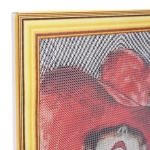 Алмазная мозаика на подрамнике с полным заполнением»МИР ЯРКИХ КРАСОК», девушка в шляпе, 30*40см