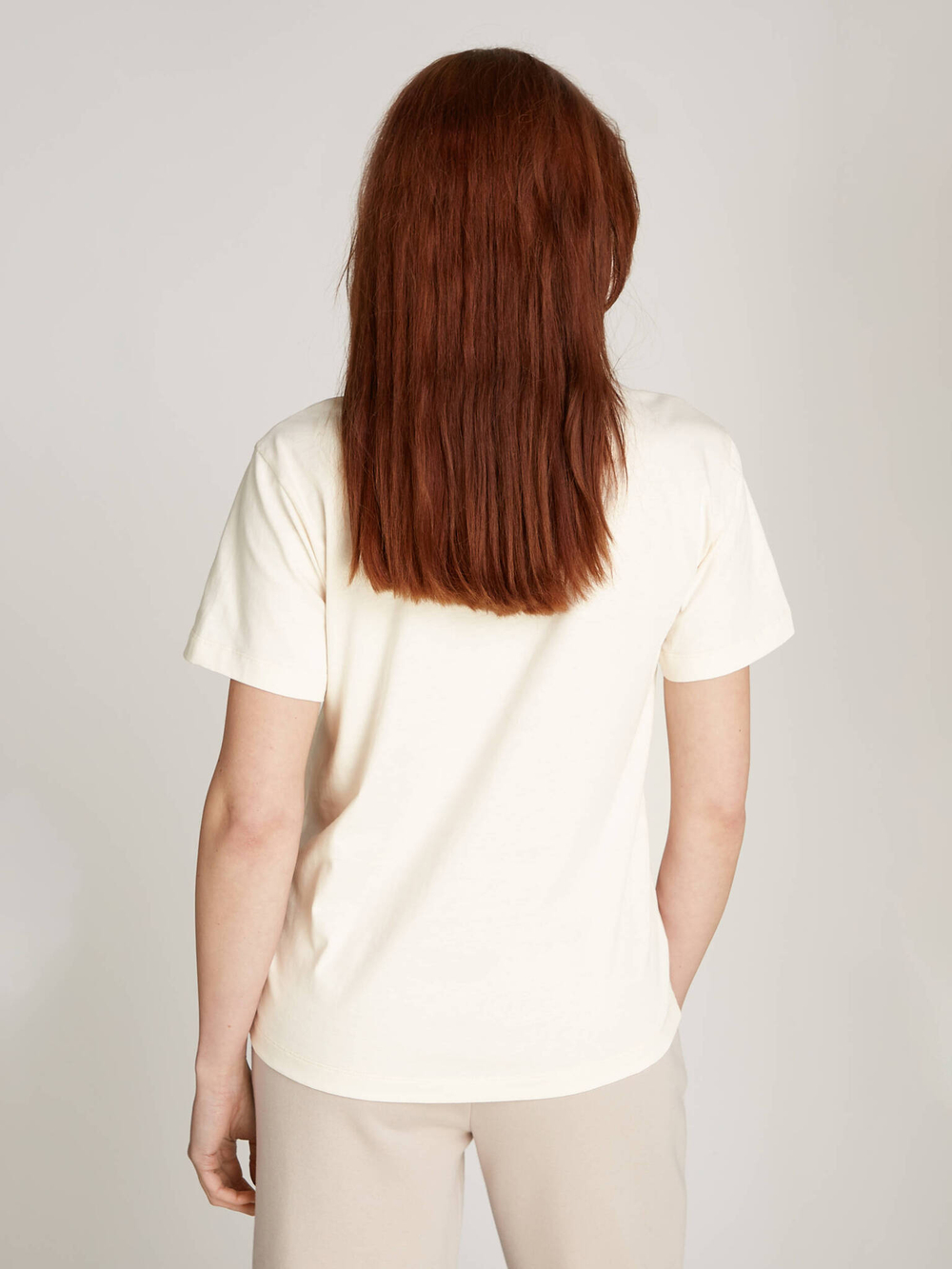 Футболка HERO LOGO Calvin Klein - экрю(K20K205448)