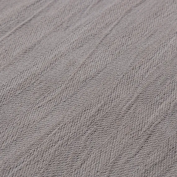 Набор кухонных полотенец с контрастным кантом серого цвета из коллекции trendy ruffles, 50х70 см